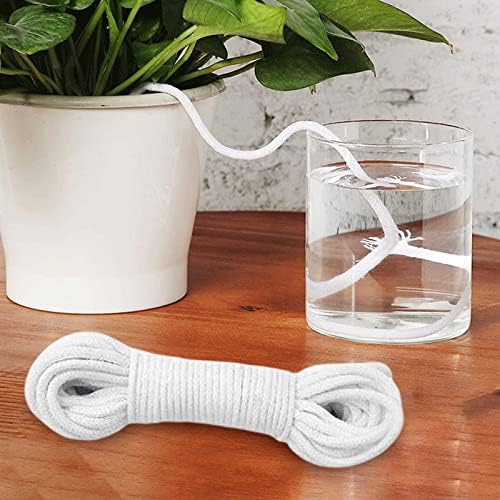 5X Self Watering Rope Drip Irrigation Cotton Wick Cord String for Planter Flower Pot Automatic Watering Device System Suitable for Home Garden Office - Image 2