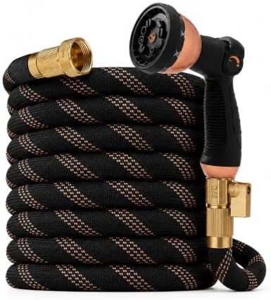 Flexible Garden Hose 100ft,Ultra Lightweight Water Hoses,Leak-Proof,Sturdy by DuloutLLC