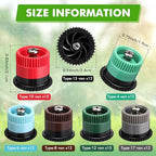 Honoson 60 Pcs Sprinkler Heads Replacement, 4/6/8/10/12/15/17 Van, Multi - Image 2
