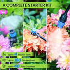 Bonviee Drip Irrigation System Kit for Garden Watering, 247FT Quick Connect - Image 2