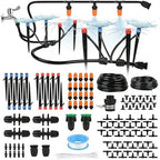 232FT(en) TATA Drip Irrigation System Automatic Garden Irrigation System Kit - Smart Drip & Sprinkler Watering System for Lawns, Flower, Vegetable Gardens -Water-Efficient Quick-Connect Fittings by Unknown