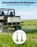 6-Nozzle Sprayer Boom Kit, 122" Folding Spray Boom for ATV & UTV - Image 6