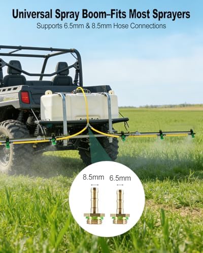 6-Nozzle Sprayer Boom Kit, 122" Folding Spray Boom for ATV & UTV - Image 6