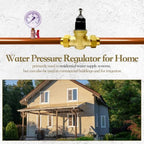 1 inch Pressure Reducing Valve, Water Pressure Regulator for Home, Sweat - Image 7