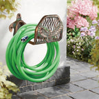 Garden Hose Holder Wall Mount for Outdoor Yard, 100 lbs Load Capacity Heavy-Duty Water Hose Hanger, Holds 150 Feet of Wall-Mounted Metal Owl Decorative Hose Rack Hook for Outside Patio, Garage - Image 6