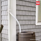 Oatey Mystic Rainwater Collection System, 2 in. x 3 in., White - Image 3