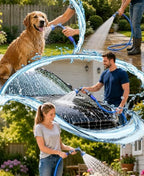 SPECILITE Garden Water Hose 200 ft x 5/8", Kink-Free Triangle Prism Design - Image 7