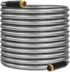 Garden Hose, Universal Watering Pipe, Stainless Steel by Unknown
