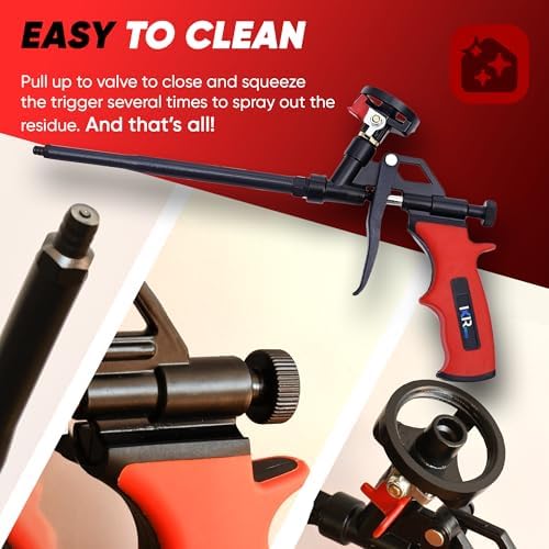 Expanding Spray Foam Gun, 9 Insulation Dispensing Guns + 81 Extenders - Image 2