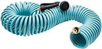 AUTOMAN Recoil Garden Water Hose 50 ft, EVA Curly Water Hose with Brass Connectors,Garden Hose Coil,Includes 7-Pattern Function Sprayer,Retractable,Corrosion Resistant Garden Coil Hose. - Image 6