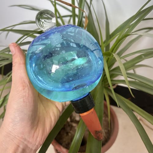 Automatic Plant Watering Globes 500ML Top Fill 1pc (Blue) - Image 4