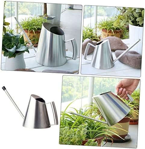 Stainless Watering Can 400ml for Home Garden Plants and Flowers - Image 3