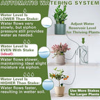 BYDOLL Plant Self-Watering Stakes Automatic Plant Dripper Watering Spikes for Indoor Outdoor Bonsai,Houseplant Insert Devices for Vacation use,Drip Irrigation System(10PCS) - Image 5