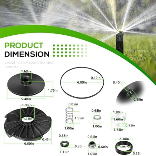 023705 Lawn Sprinkler Irrigation 2 HP Pump Service Repair Kit - Image 6