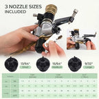 Maxcheck 1 Pcs 1" Agriculture Farm Irrigation Sprinkler, Spray Gun Heads - Image 3