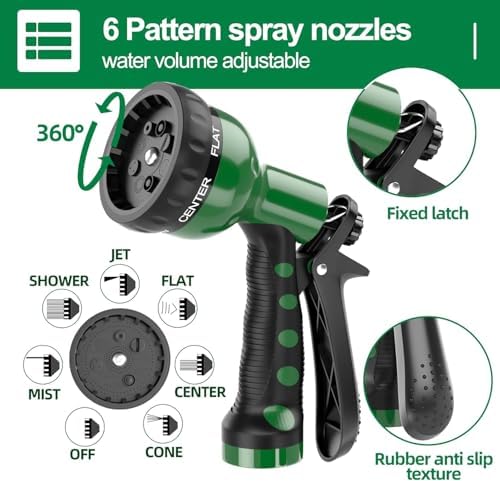 SPECILITE 3/8" Lightweight Coil Garden Hose 100 FT, EVA Flexible Water Hose - Image 7
