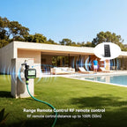 NexusLab Sprinkler Timer with Remote Control, 4-Program Automatic Hose Watering Controller for Garden, Lawn and Greenhouse, Rain Delay, Manual Watering, Child Lock, IP65 Outdoor Design - Image 3