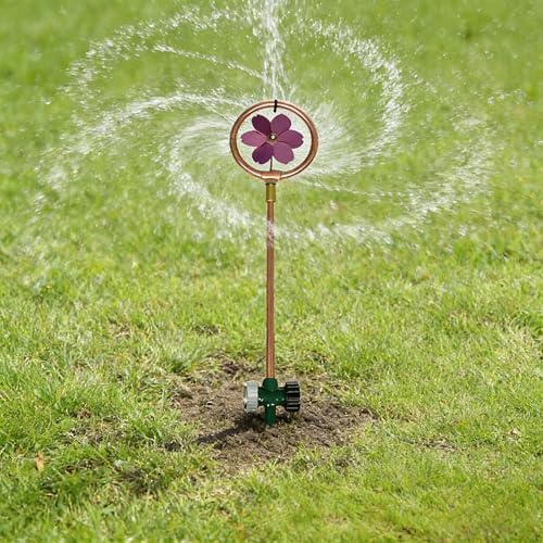Whimsical Dancing Flower Sprinklers for 360 Degree Coverage in Gardens and Green Spaces Yard Irrigation Accessories Outdoor Rotating Sprinkler for Lawns - Image 5