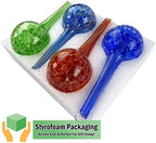 5 STAR SUPER DEALS Aqua Plant Watering Globes - Automatic Watering Ball Bulbs - Self Watering Plant Glass Bulbs System (16, Small) - Image 3