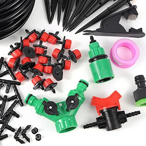 Garden Micro Drip Irrigation Dripper System Self Automatic Watering Kit Plants Flower Vegetables Greenhouse Set - Image 4