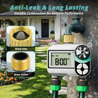 QUOBAS Brass Sprinkler Timer, Programmable Water Hose Timer for Garden Hose - Image 6