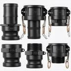 Pelopy 6 Pcs 2 Inch Black Cam Lock Fittings Kit by Pelopy