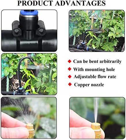 131FT Drip Irrigation System, Tool-Free Quick Connectors - Image 4