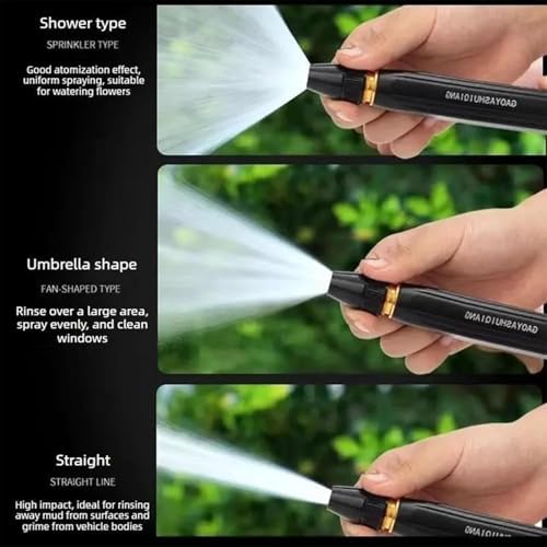 Home High-Pressure Car Wash Water Gun with Booster Nozzle, High-Pressure Home Car Wash Water Gun & Hose Set, Multi Function Lawn & Garden Watering Sprayer, for Watering Outdoor Cleaning (+10m Hose) - Image 2