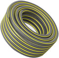 Garden Hose Heavy Duty, Flexible and Lightweight Water Hose,Kink-less Hybrid Rubber Hose for Backyard Gray-4-points 30m by Unknown