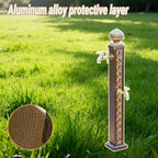 Outdoor Retro Post Faucet Freestanding Garden Hose Holder Outdoor Retro Post Faucet for Garden Farm Pasture Backyard Irrigation Washing(B) - Image 5
