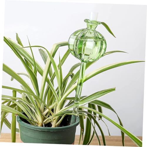 Levemolo 4pcs Plant Watering Bulb Glass Cactus Shape Automatic Hydration - Image 5