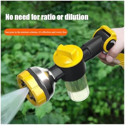 Compatible For 10M Hose Sprayer Foam Sprinkler Garden Watering Equipment Washing Machine Car Washer Spray Nozzle(10m water gun) - Image 2