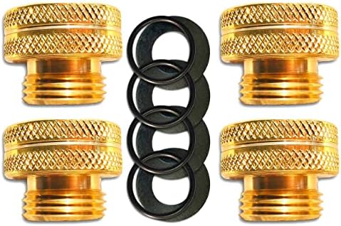 ~4-Pack: SPGTM-4 Vacuum Breaker Adapter~ for Some NIBCO and Watts NF8 EDP #0061854 Spigots or Hose Bibs (4, SM-XXL) by SpigotMaster