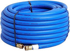 Underhill UltraMax Commercial Garden Water Hose 100 ft, Lightweight, Flexible, Anti-Kink, All Weather, 1200 psi, H75-100B, 3/4 Inch x 100 ft, Blue by Underhill