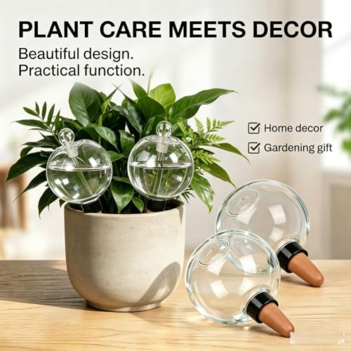 Self Watering Plant Globes, Water Bulbs for Indoor Outdoor Plants，5-500ml - Image 5