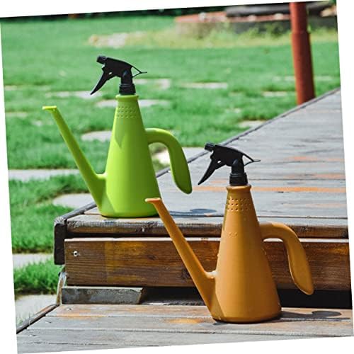 POPETPOP 2pcs Dual-Purpose Watering Can Fine Mist Spray Versatile Garden Tool for Plants Design Green for Houseplant Care - Image 3