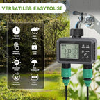 2 Zone Sprinkler Timer Programmable Water Timer with Rain Delay Watering Irrigation for Yard Lawn - Image 7