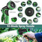 75 ft Garden Hose,2026 New Improved Lightweight All-Weather Water Hoses, Ultra Durable and Flexible Garden Hose with 10-Function Spray Nozzle, Leak-Free Connections Garden Hose for Yard, Lawn,Outdoor - Image 5