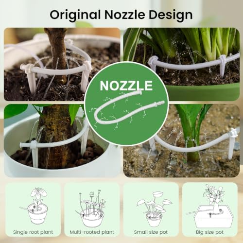 Solar Drip Irrigation System, Automatic Plant Watering Kit for 15 Plants - Image 5