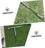 Stainless Steel T Handle Soil Sampler Probe Core Soil Sampling Tool for Lawn Garden Agriculture and Forestry Compact Lightweight Easy to Clean and Durable Soil - Image 4