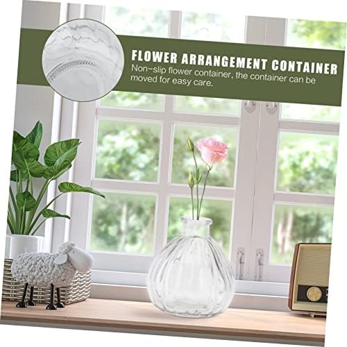 Creative Glass Flower Arrangement Container 4pcs Halloween Home Decor - Image 4