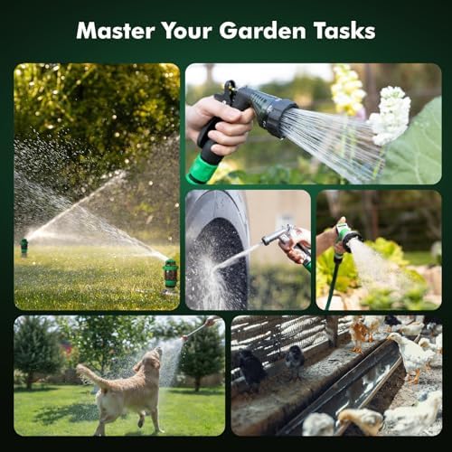 Restmo 3 Way Garden Hose Splitter Heavy Duty 100% Metal Body - Image 7