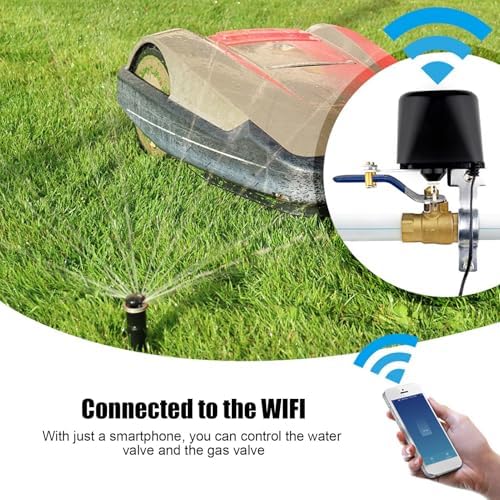 Smart Water Valve with WiFi Control and Timing Function for Home Garden Irrigation Systems Remote Access Enabled - Image 4