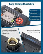 DEWENWILS Sprinkler Timer 4 Zone, with Rain Delay/Manual/AUTO Irrigation - Image 5
