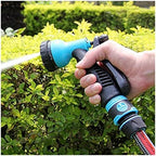 Xiaochen Garden Hose Sprinkler 1/2 Inch Garden Hose Quick Coupling Rubber Cover Faucet Quick Coupling Garden Irrigation Car Wash Hose Quick Coupling (Color : Black, Diameter : 1/2'') - Image 5