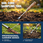 HOMAR 36 Inch Soil Sample Probe Stainless Soil Sampler Kit - Image 6