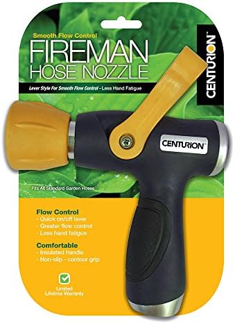 Centurion Garden and Outdoor Living 100530180 Fireman Watering Nozzle, White - Image 3