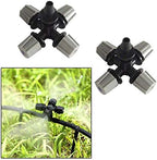 Pressure atomizing misting Sprayer, Garden Sprinkler Watering Irrigation Garden Misting Sprinkler Greenhouse Humidifier Plant Mist Nozzle Sprinkler Garden Tool 10pcs Mist Nozzle - Image 6