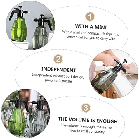 Sosoport 2pcs Hand Pressure Water Bottle for and Indoor Cleaning Compact Lightweight and Design for Easy Use and Garden - Image 6