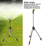 Stainless Steel Tripod Sprinkler, Adjustable Height Water Irrigation Tool for Garden Lawn Auto System - Image 4
